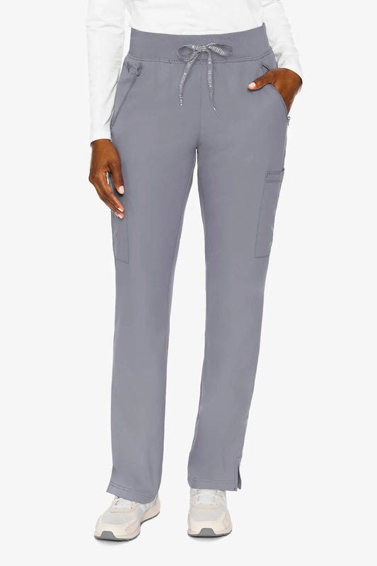 Med Couture 2702 Insight Zipper Pant -Cloud - ScrubHeaven