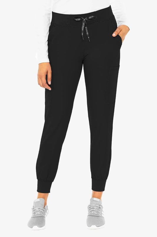 Med Couture 2711 Insight Jogger - Black - ScrubHeaven