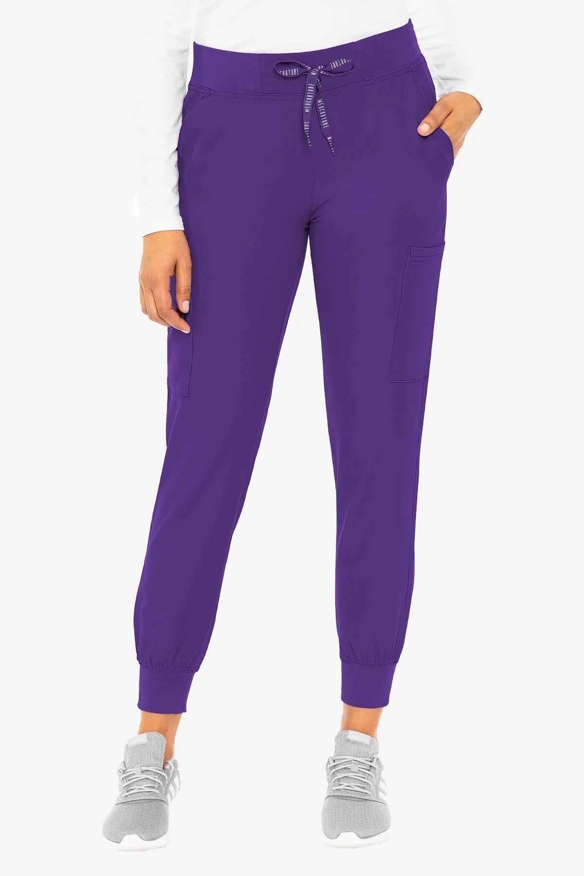 Med Couture 2711 Insight Jogger - Grape - ScrubHeaven