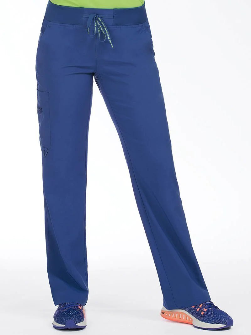 Med Couture 8747 ACTIVATE YOGA 1 CARGO POCKET PANT-GALAXY - ScrubHeaven